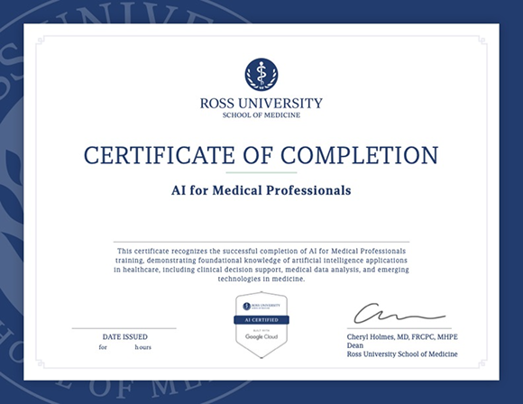 Certificate of Completion